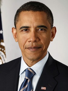 450px-Obama_portrait_crop Source Photo by Pete Souza, modified by uploader Pete Souza/Notwist