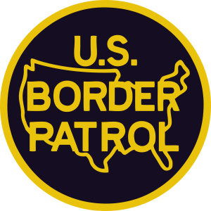 Border Patrol Logo. Extracted from PDF version of a USBP recruiting brochure ("A Career with Borders But No Boundaries")  