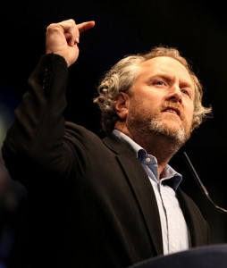   Andrew Breitbart speaking at CPAC in Washington D.C. on February 10, 2012. Author: Gage Skidmore 