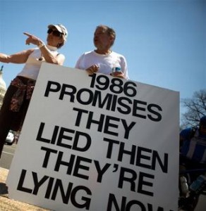 anti-amnesty NY ICE protest in Washington D.C. 