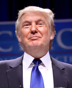 Donald Trump speaking at CPAC in Washington D.C. on February 10, 2011. Author: Gage Skidmore 