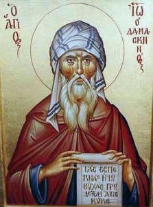 John of Damascus. St Nicholas Russian Orthodox Church, Dallas Texas. Originally uploaded to Wikipedia by Eestevez